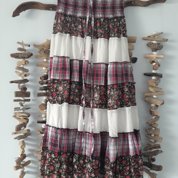 BOHO  FLOWY Maxi Skirt - Picture 2 of 3